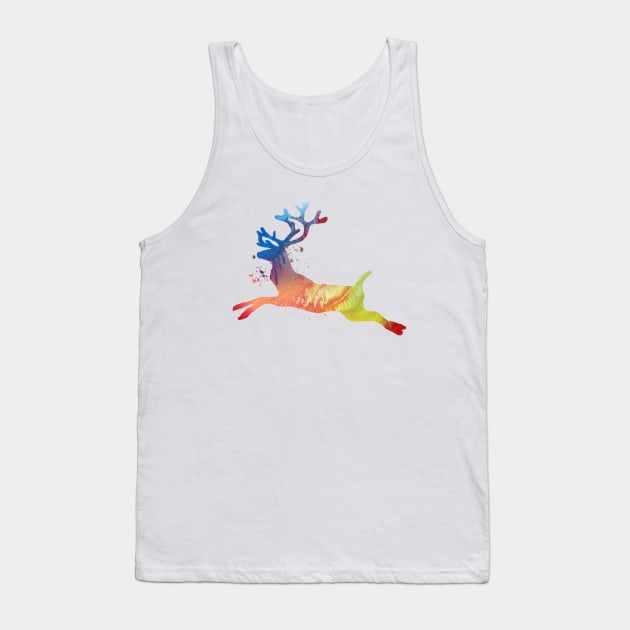 Reindeer Tank Top by TheJollyMarten